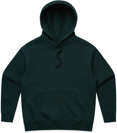 Am image of a Custom AS Colour Womens Heavy Hoodie in Pine Green!