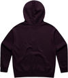 Am image of a Custom AS Colour Womens Heavy Hoodie in Plum!