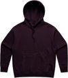 Am image of a Custom AS Colour Womens Heavy Hoodie in Plum!
