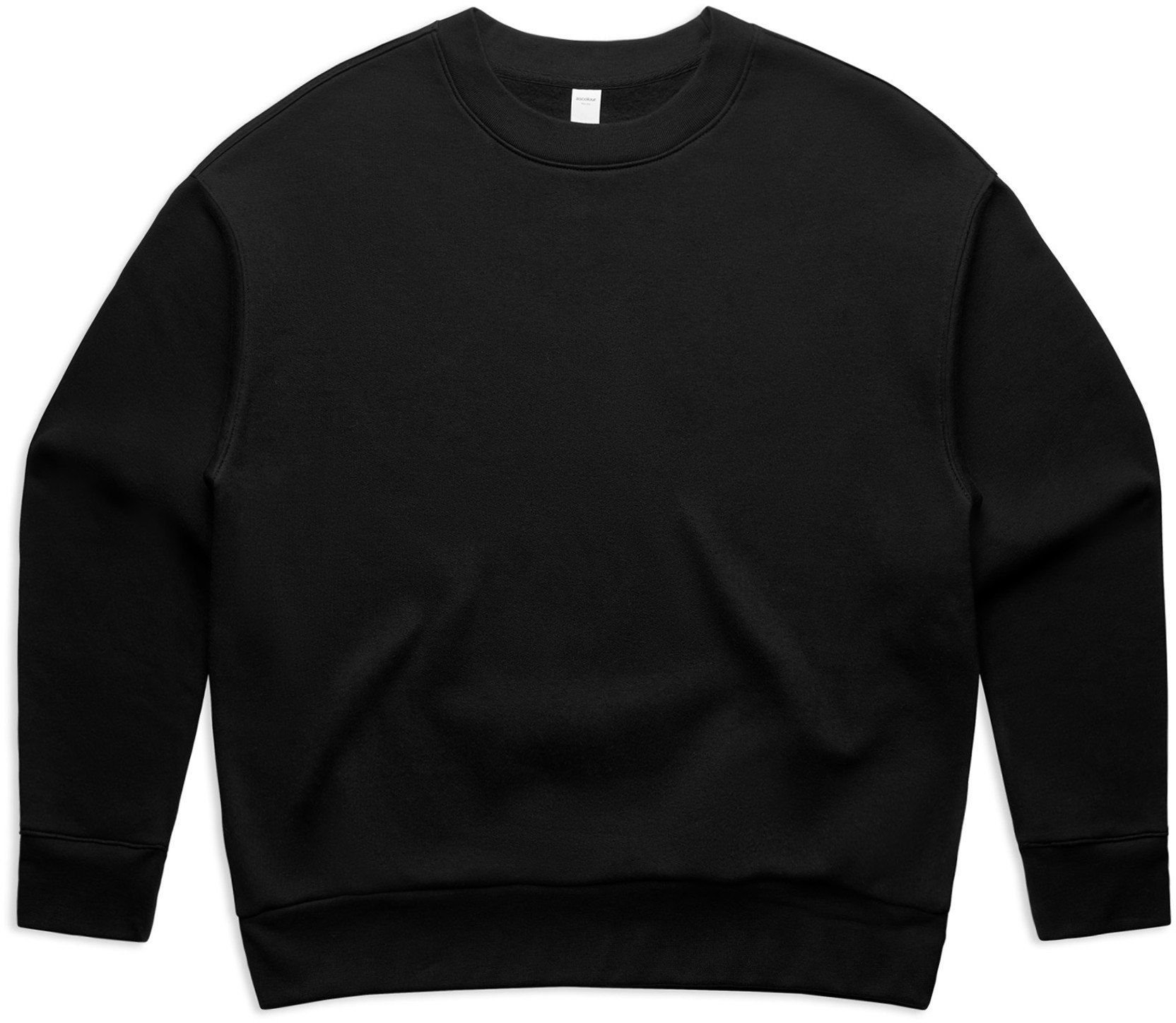 AS Colour Womens Relax Crew in Black
