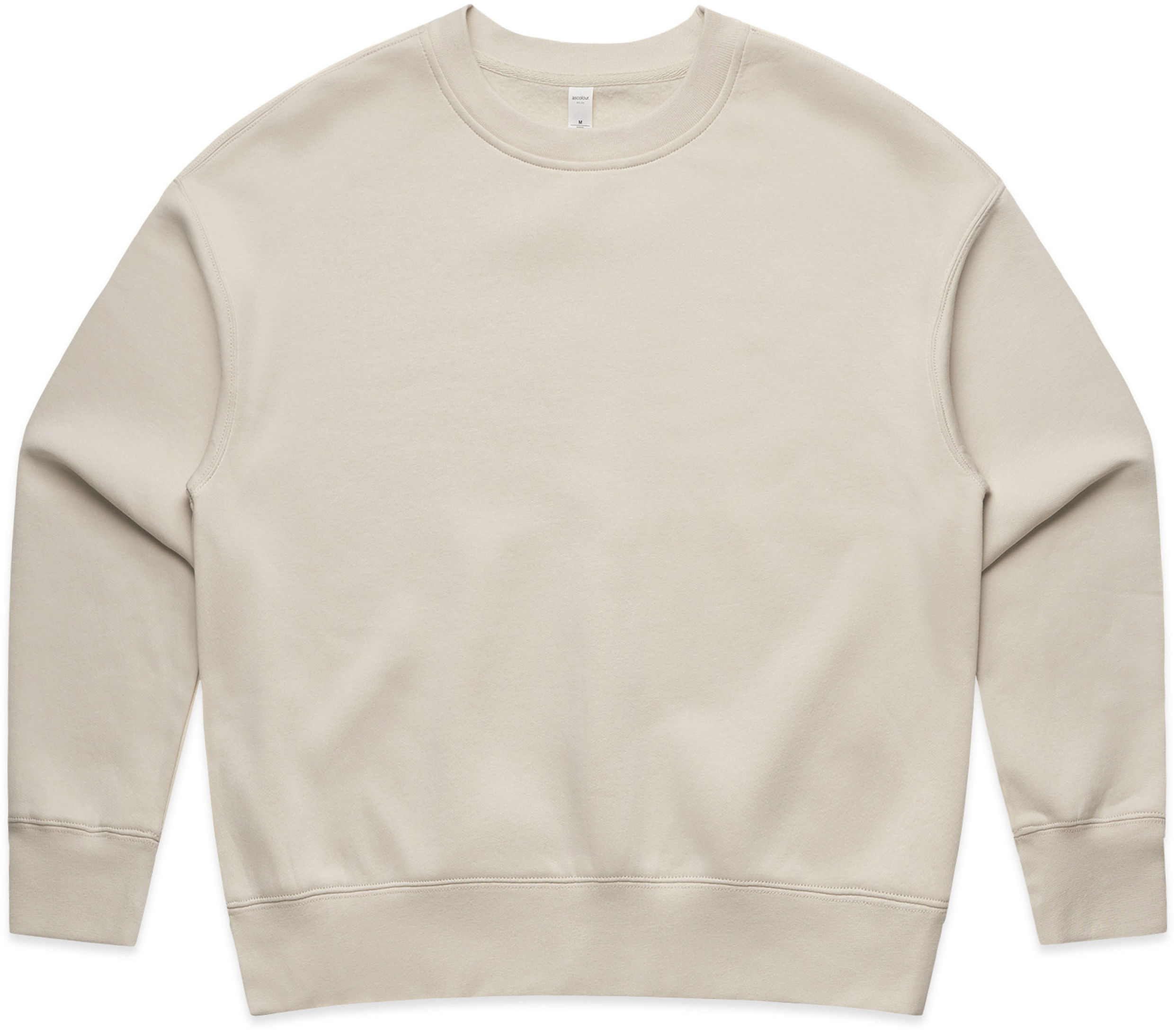 AS Colour Womens Relax Crew in Bone