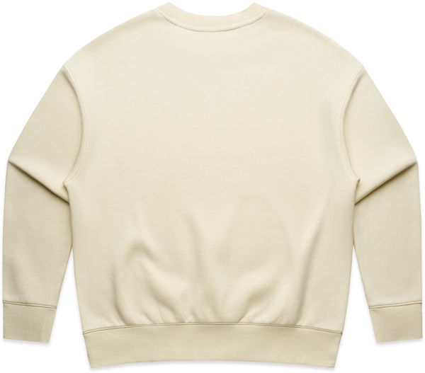 Am image of a Custom AS Colour Womens Relax Crew in Butter!