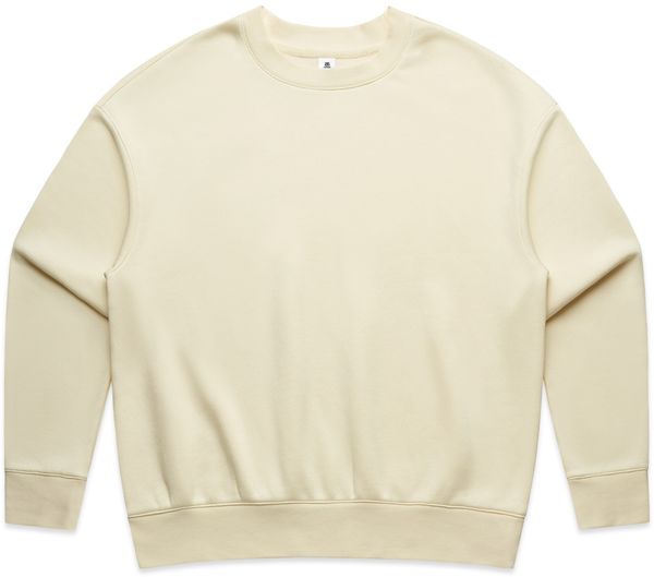 Am image of a Custom AS Colour Womens Relax Crew in Butter!