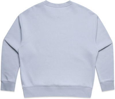 Am image of a Custom AS Colour Womens Relax Crew in Powder!