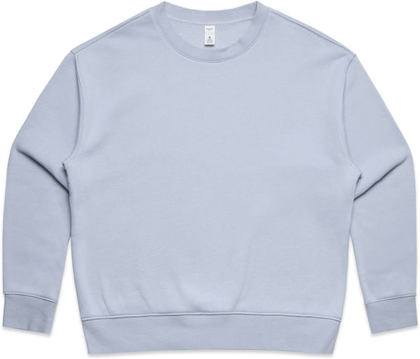 Am image of a Custom AS Colour Womens Relax Crew in Powder!