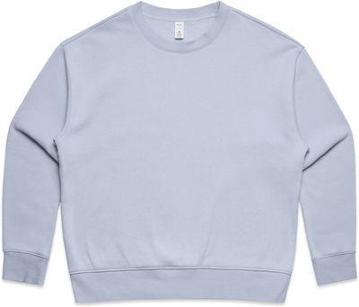 Am image of a Custom AS Colour Womens Relax Crew in Powder!