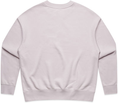 Am image of a Custom AS Colour Womens Relax Crew in Orchid!