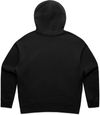 Am image of a Custom AS Colour Womens Relax Hood in Black!