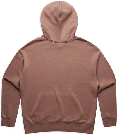 Am image of a Custom AS Colour Womens Relax Hood in Hazy Pink!