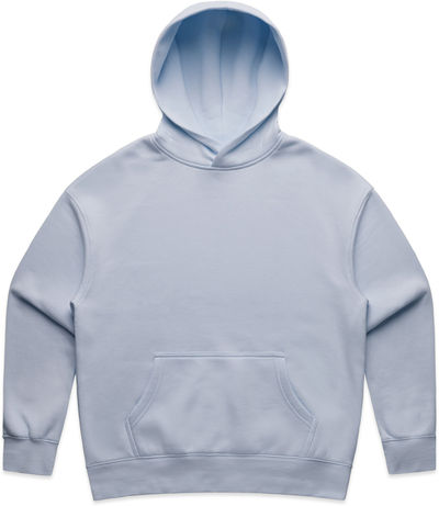 Am image of a Custom AS Colour Womens Relax Hood in Powder!