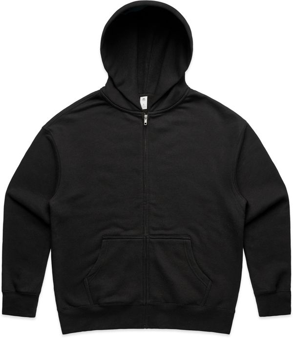 Am image of a Custom AS Colour Womens Relax Zip in Black!
