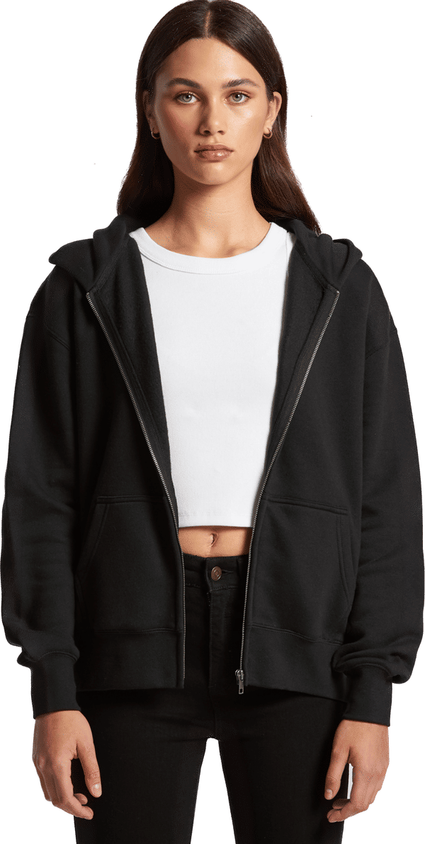 An image of a Custom AS Colour Womens Relax Zip!