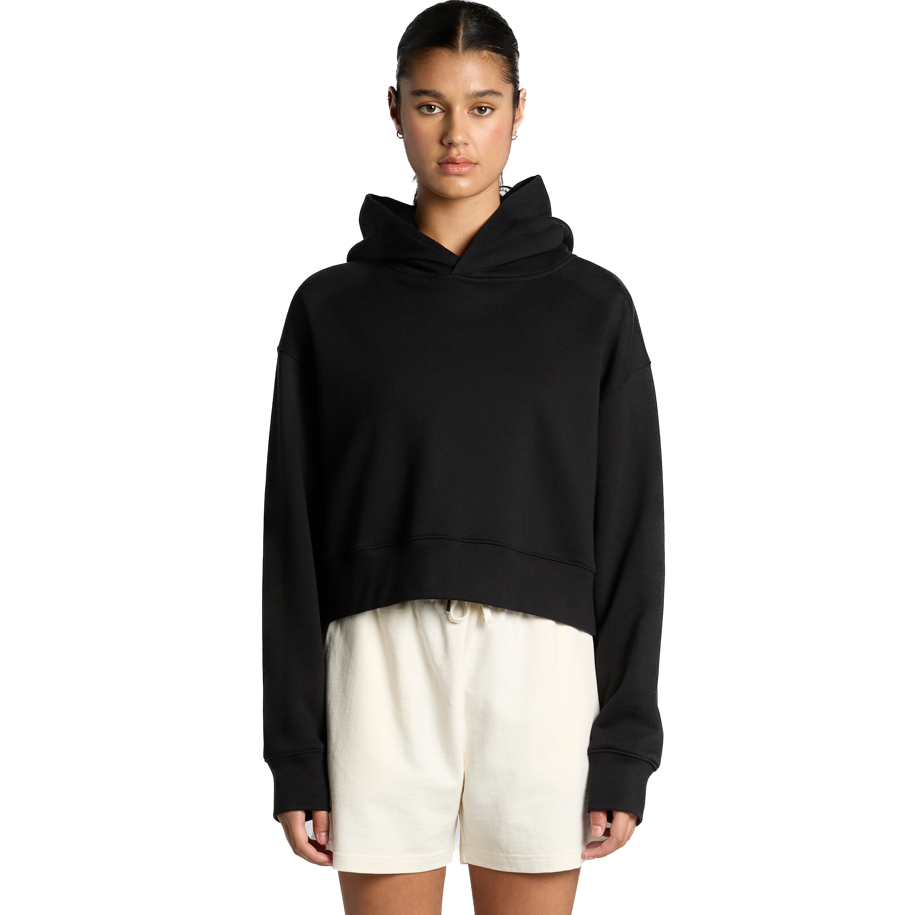 AS Colour Womens Relax Crop Hoodie