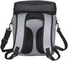 Am image of a Custom 20 Can Backpack Cooler in Black!