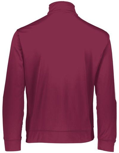 Am image of a Custom Augusta Medalist Jacket 2.0 in Maroon/White!