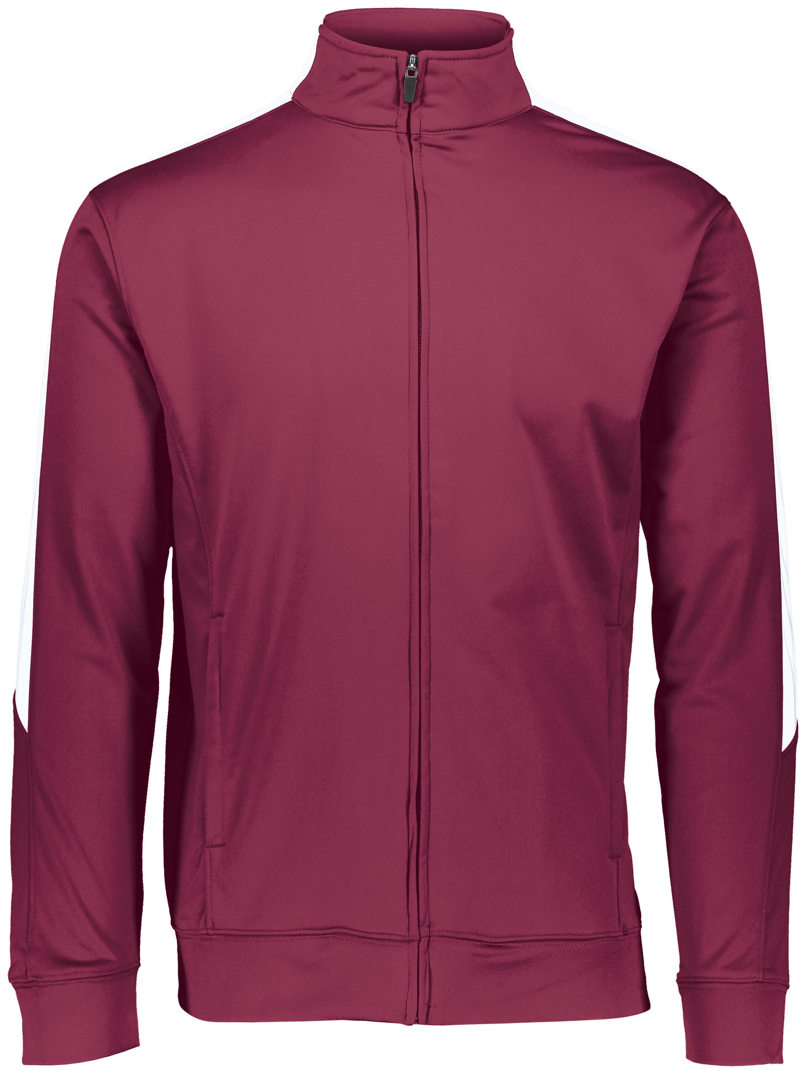 Augusta Medalist Jacket 2.0 in Maroon/White