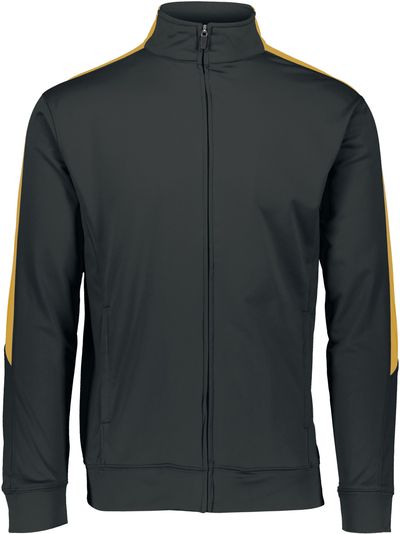 Am image of a Custom Augusta Medalist Jacket 2.0 in Black/Gold!