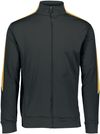 Am image of a Custom Augusta Medalist Jacket 2.0 in Black/Gold!