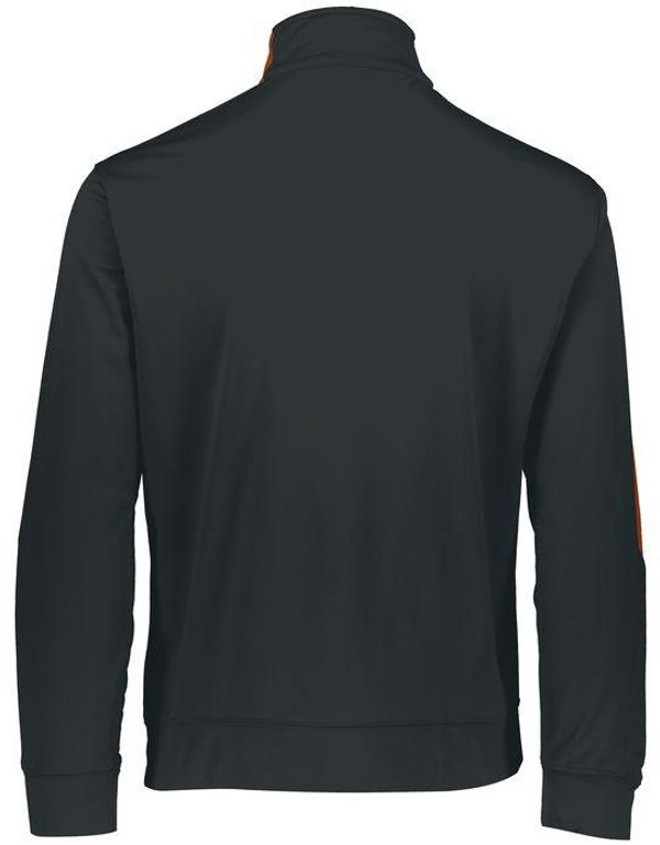 Am image of a Custom Augusta Medalist Jacket 2.0 in Black/Orange!