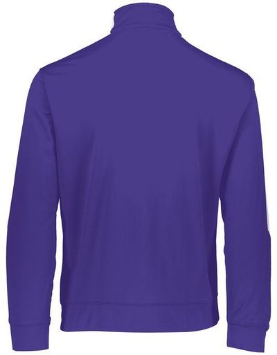 Am image of a Custom Augusta Medalist Jacket 2.0 in Purple/White!