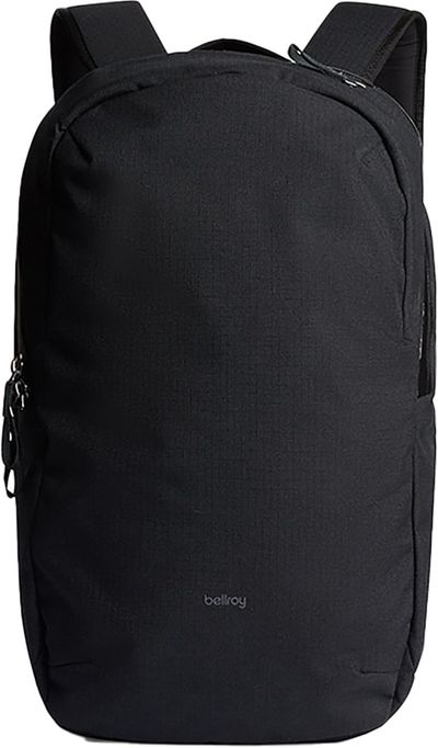 Am image of a Custom Bellroy Via 16 inch Computer Backpack in Black!