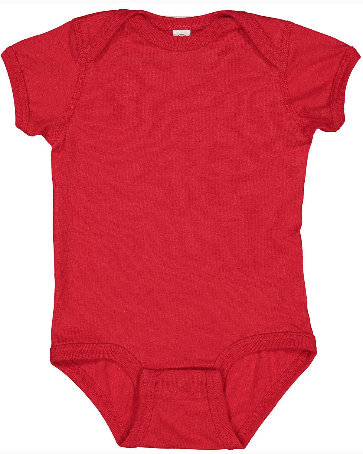 Rabbit Skins Infant Fine Jersey Bodysuit in Red
