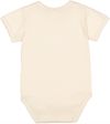Am image of a Custom Rabbit Skins Infant Fine Jersey Bodysuit in Natural!