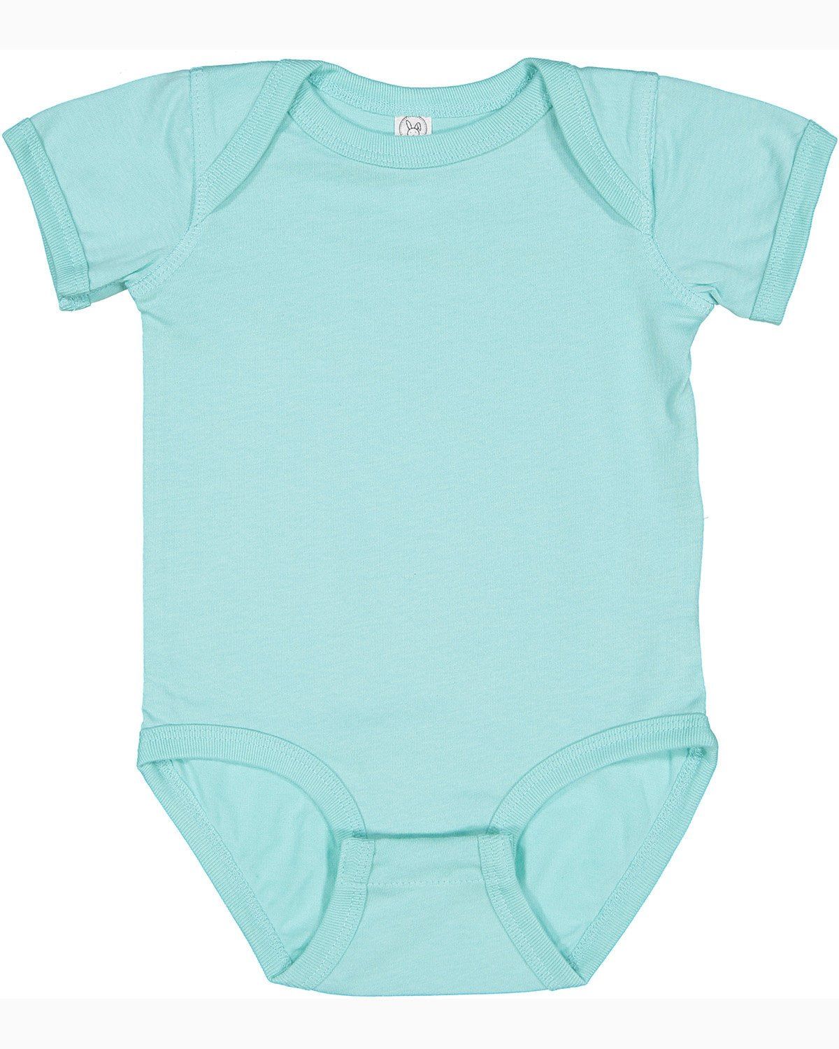 Rabbit Skins Infant Fine Jersey Bodysuit in Chill