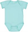 Am image of a Custom Rabbit Skins Infant Fine Jersey Bodysuit in Chill!