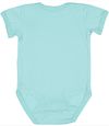 Am image of a Custom Rabbit Skins Infant Fine Jersey Bodysuit in Chill!