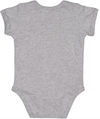 Am image of a Custom Rabbit Skins Infant Fine Jersey Bodysuit in Heather!