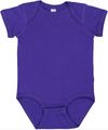 Am image of a Custom Rabbit Skins Infant Fine Jersey Bodysuit in Purple!