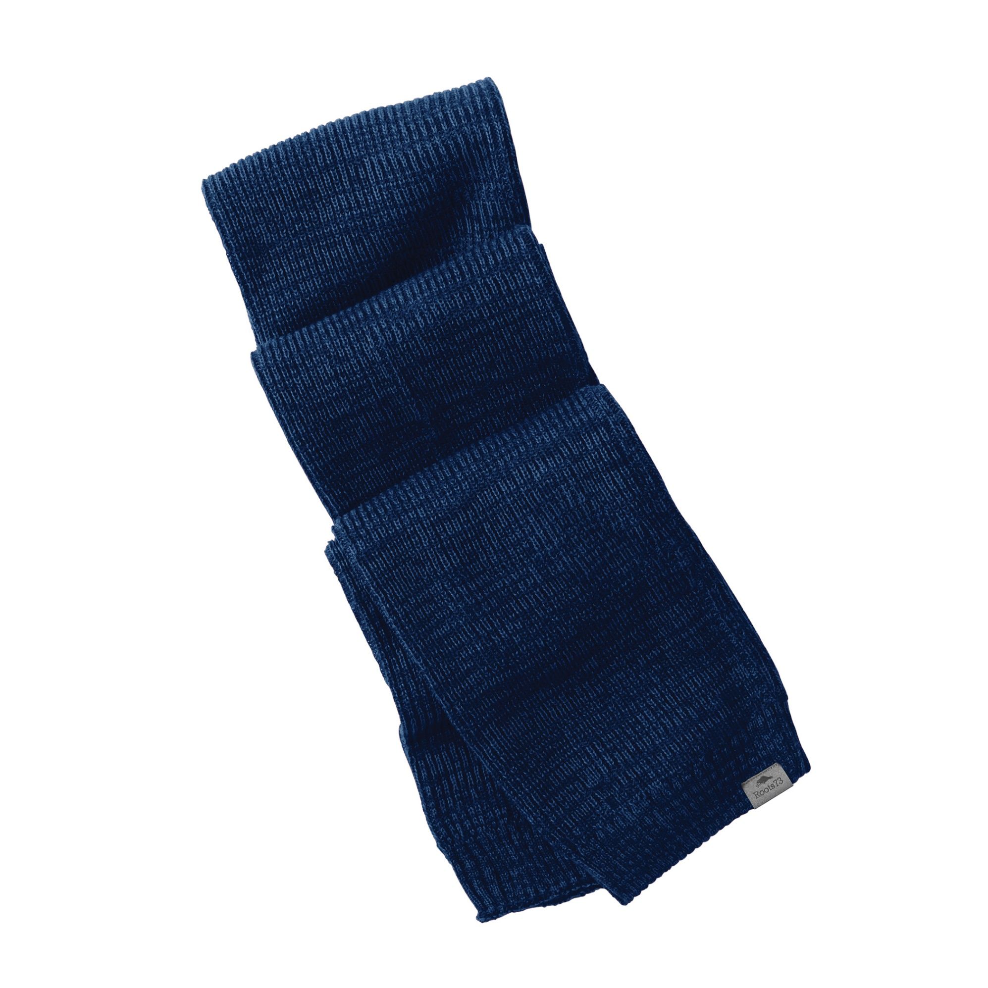 Roots73 Wallace Knit Scarf in Ink Blue Heather