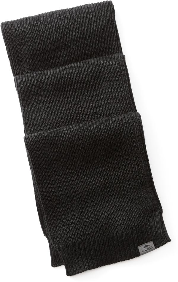 Am image of a Custom Roots73 Wallace Knit Scarf in Black!