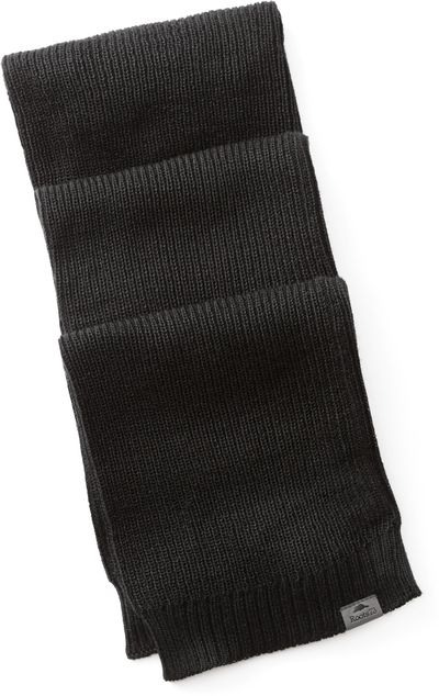 Am image of a Custom Roots73 Wallace Knit Scarf in Black!