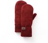 Am image of a Custom Roots73 Maple Lake Mittens in Dark Red Heather!