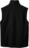 Am image of a Custom Port Authority Value Fleece Vest in Black!