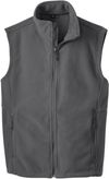 Am image of a Custom Port Authority Value Fleece Vest in Iron Grey!