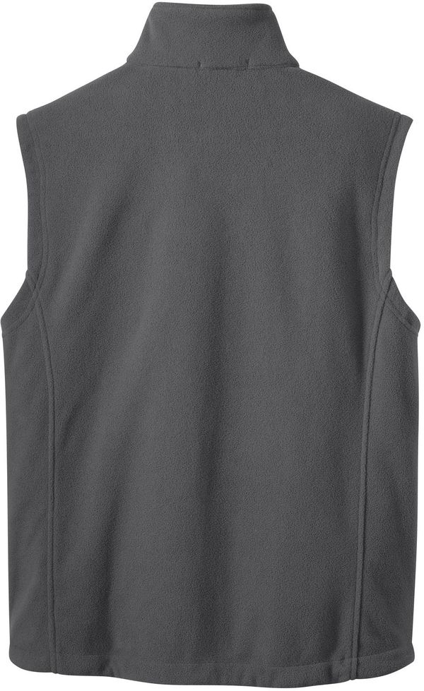 Am image of a Custom Port Authority Value Fleece Vest in Iron Grey!