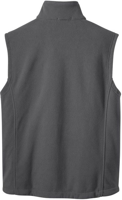 Am image of a Custom Port Authority Value Fleece Vest in Iron Grey!