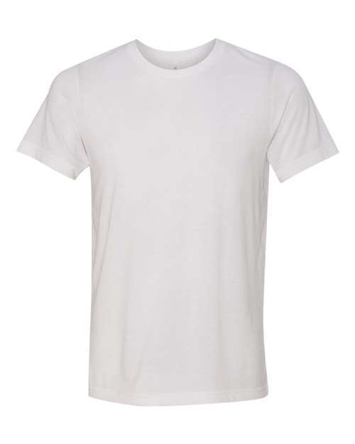Bella and Canvas Unisex Triblend Tee in Solid White Triblend