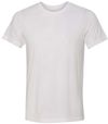 Am image of a Custom Bella and Canvas Unisex Triblend Tee in Solid White Triblend!