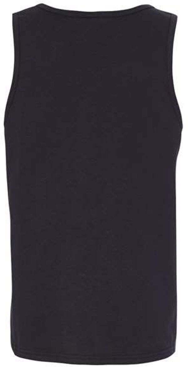 Am image of a Custom Gildan Heavy Cotton Tank Top in Black!