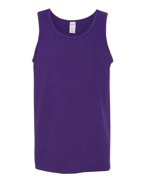 Gildan Heavy Cotton Tank Top in Purple