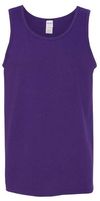 Am image of a Custom Gildan Heavy Cotton Tank Top in Purple!
