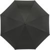Am image of a Custom 48in Recycled Manual Inversion Umbrella in Black!