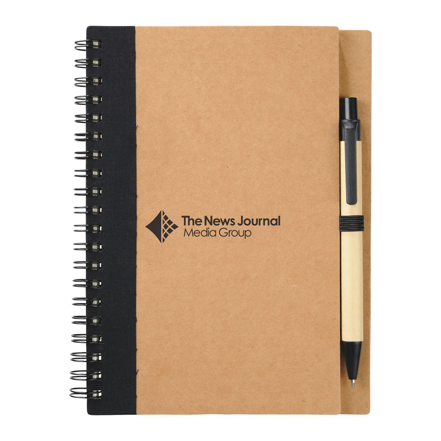 5" x 7" Eco Spiral Notebook with Pen