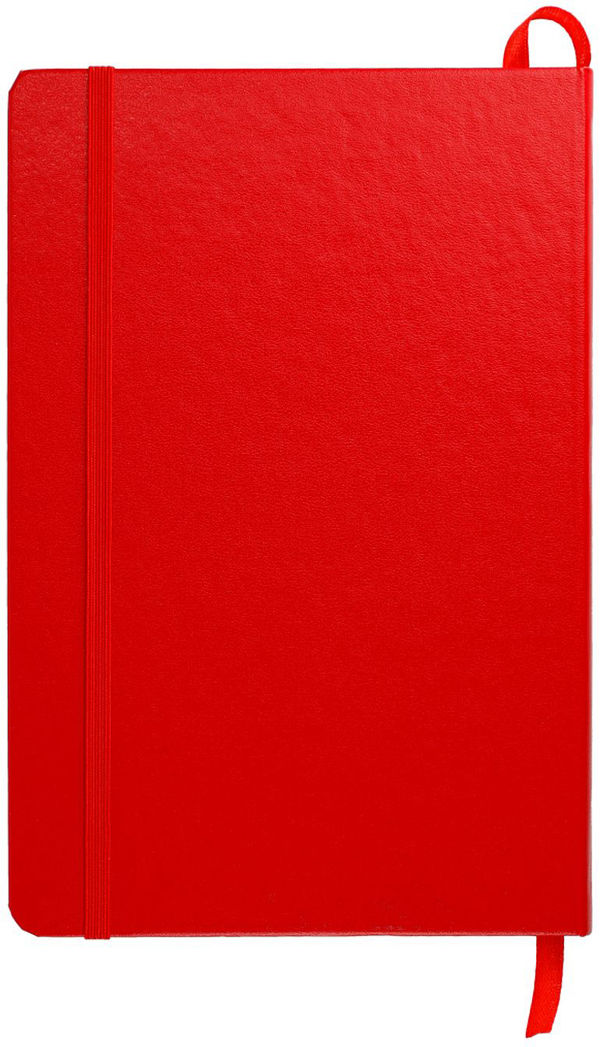 An image of a Custom 5.5x8.5 Inch Ambassador Bound JournalBook in Red!