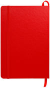 An image of a Custom 5.5x8.5 Inch Ambassador Bound JournalBook in Red!