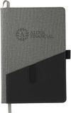 An image of a Custom 5.5 x 8.5 Inch Siena Heathered Bound JournalBook!